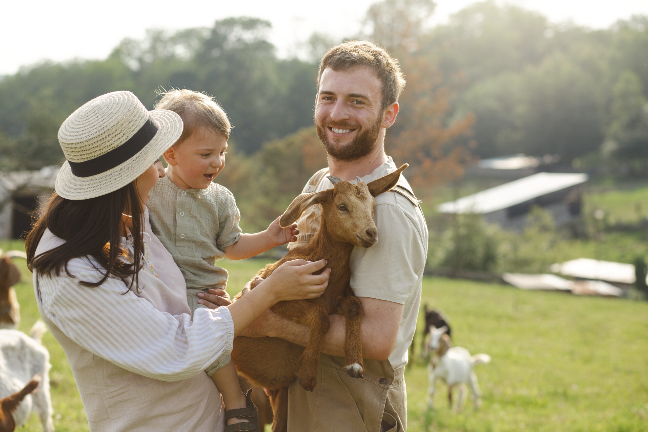 Lire la suite à propos de l’article Une visite à la ferme en famille